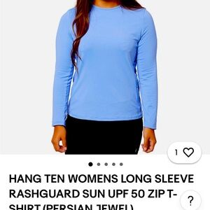Rash guard women's light weight used once